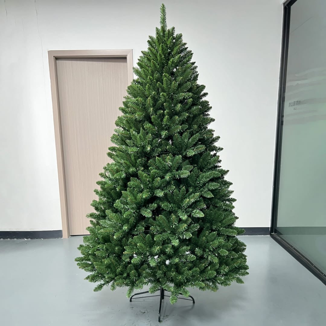 Dense Green Artificial Christmas Tree