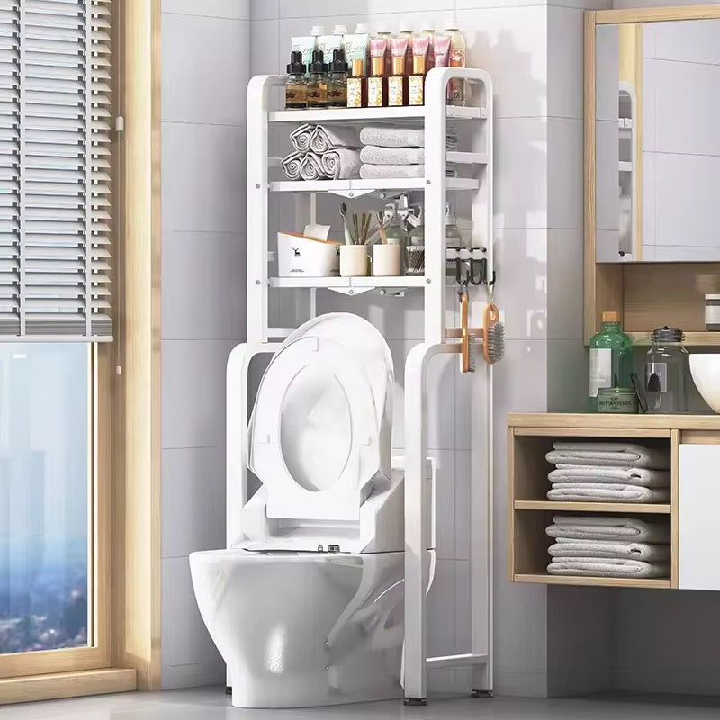 Toilet Metallic Organizer Rack