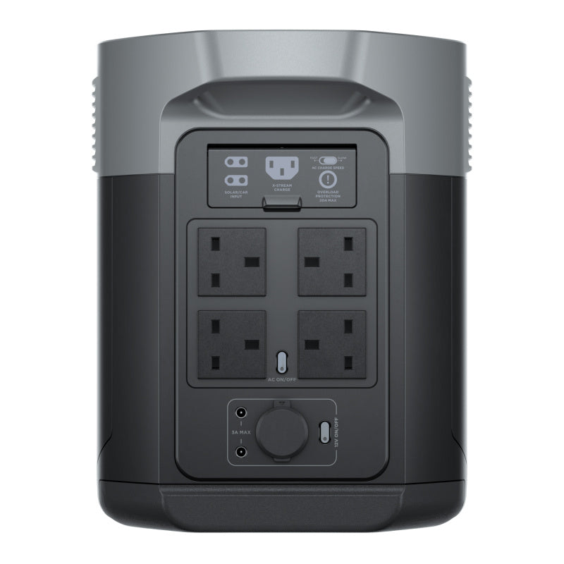 EcoFlow DELTA 2 Max Portable Power Station 2400W 2048Wh – EFDELTA2MAX-UK
