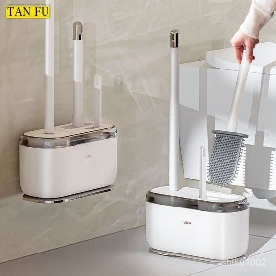 5 in 1 Cleaning Toilet Brushes and Drying Holder