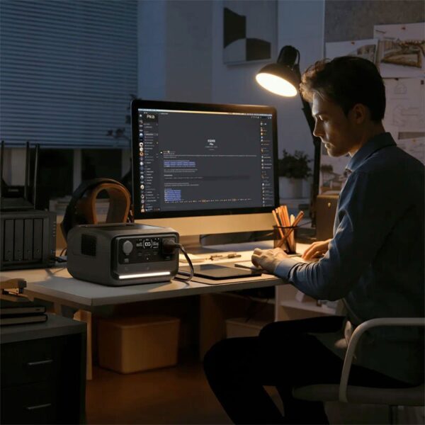 EcoFlow River 3 Plus portable power station 286Wh 600W compact backup power solution