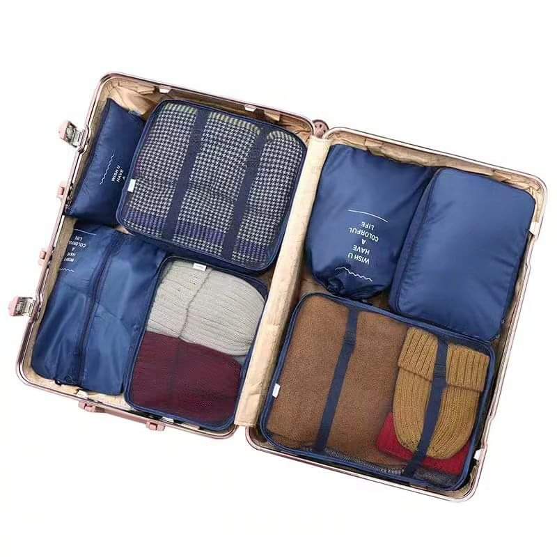 8pcs Luggage Travel Organizers