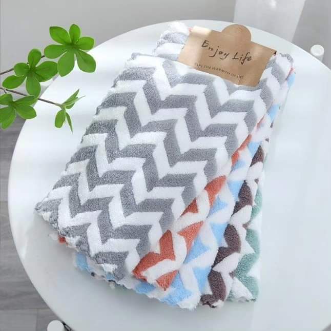 5pcs Microfiber Kitchen Towel
