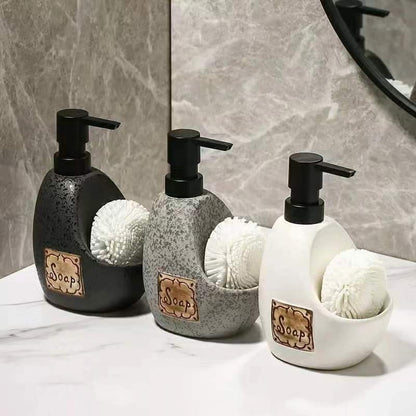 Ceramic Shampoo Dispenser/Lotion Bottle