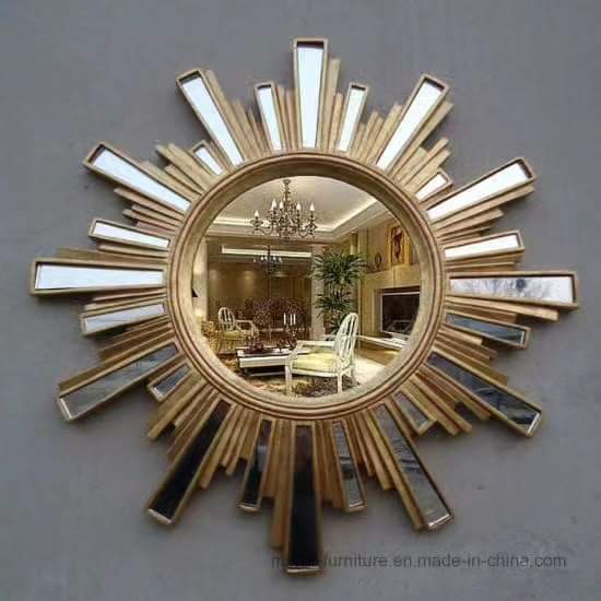 25cm Sun Shape Decor Mirror