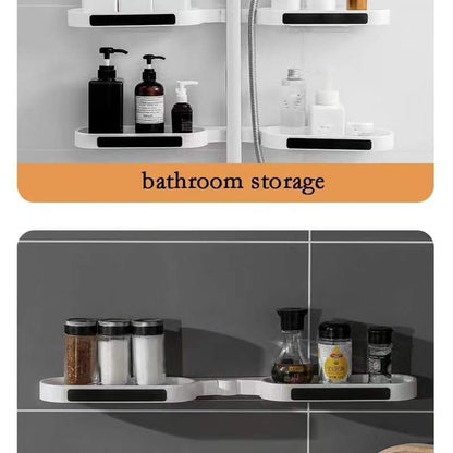 Rotatable Shelf Drain Rack