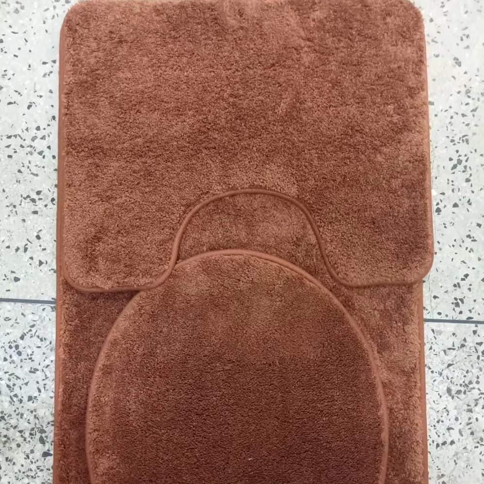 3pcs Toilet mats Set