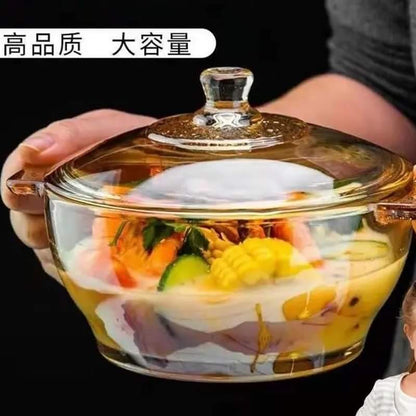 1pc Casserole glass bowl