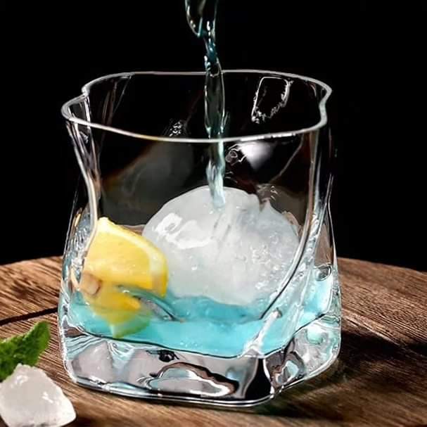 Distorted Whiskey Glasses