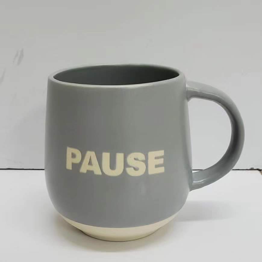 6pcs Classy Ceramic Mugs