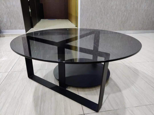 Round  Glass Coffee Table