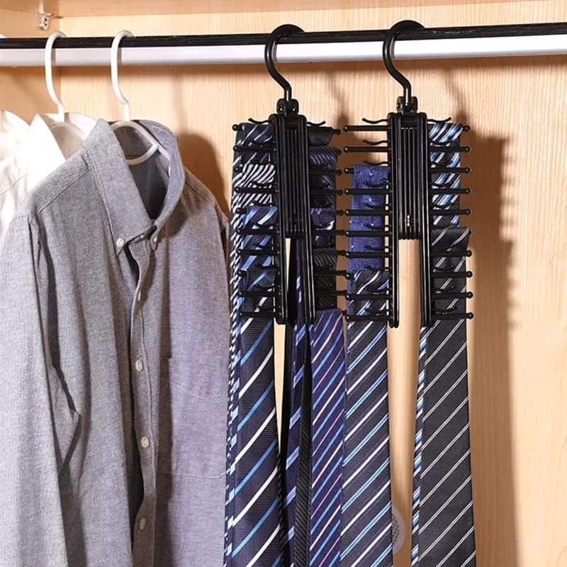 Adjustable Tie Hanger/ Storage