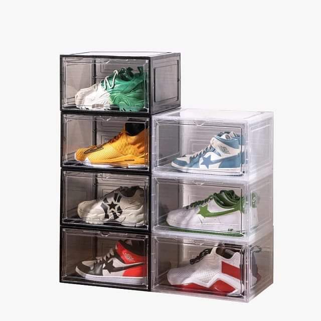 plastic shoe boxes/gift boxes