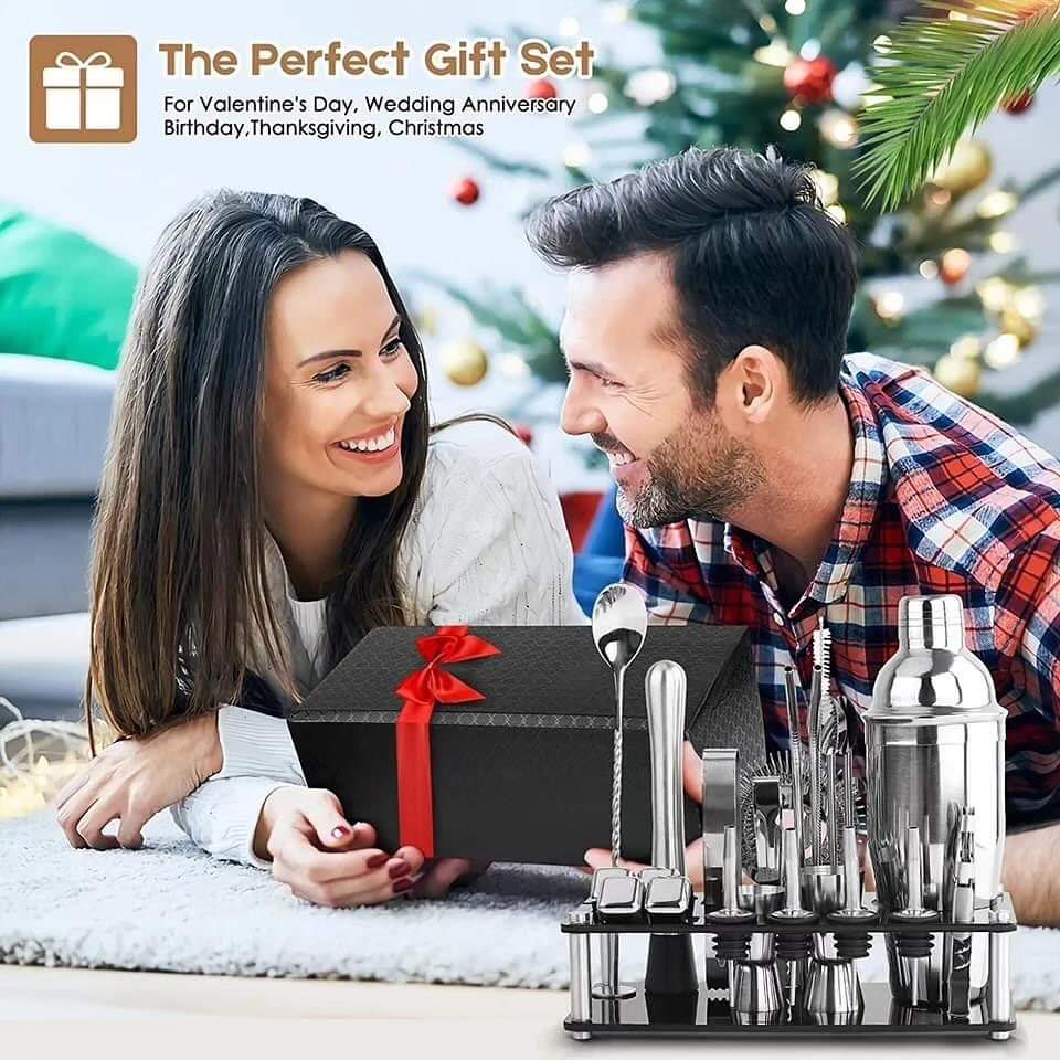 19pcs Cocktail shaker set