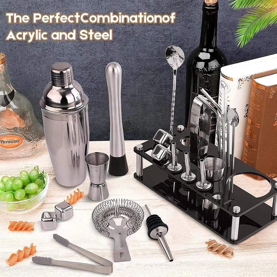 19pcs Cocktail shaker set