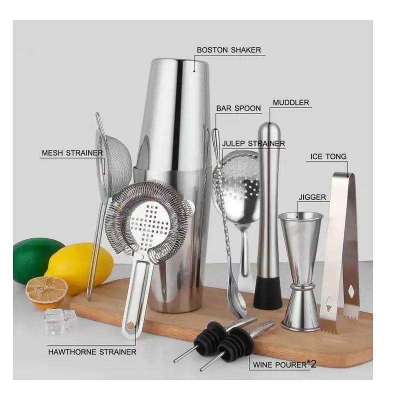 19pcs Cocktail shaker set