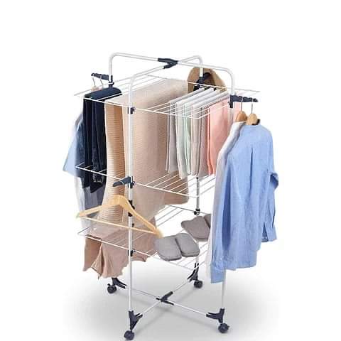 Foldable outdoor drying  rack