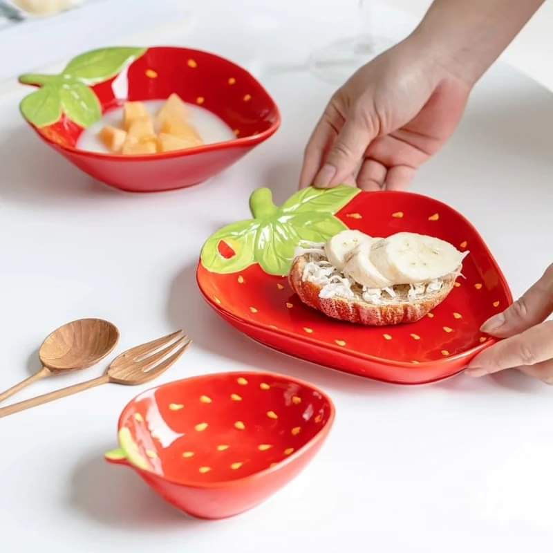 Strawberry platter