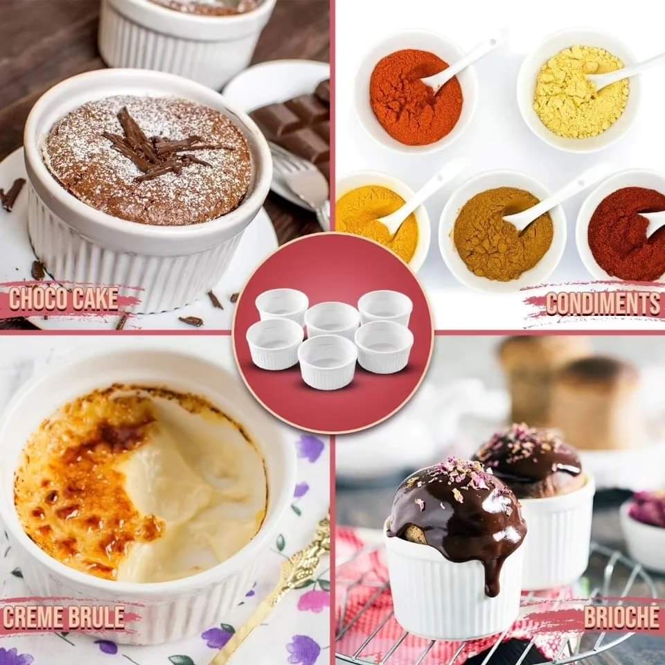 6pcs Dessert Bowls