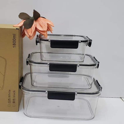 3pc Airtight storage containers