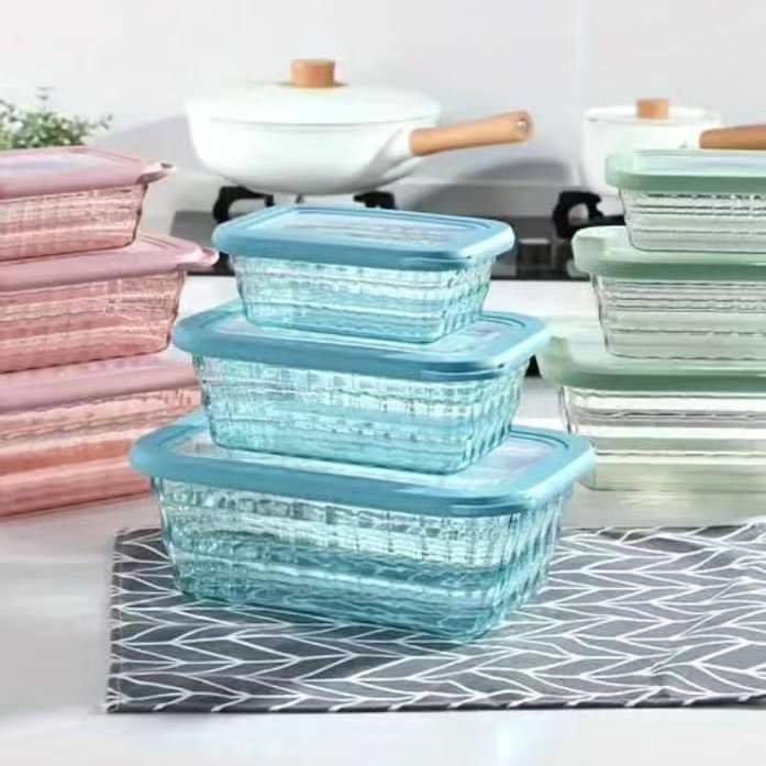3pc acrylic storage containers