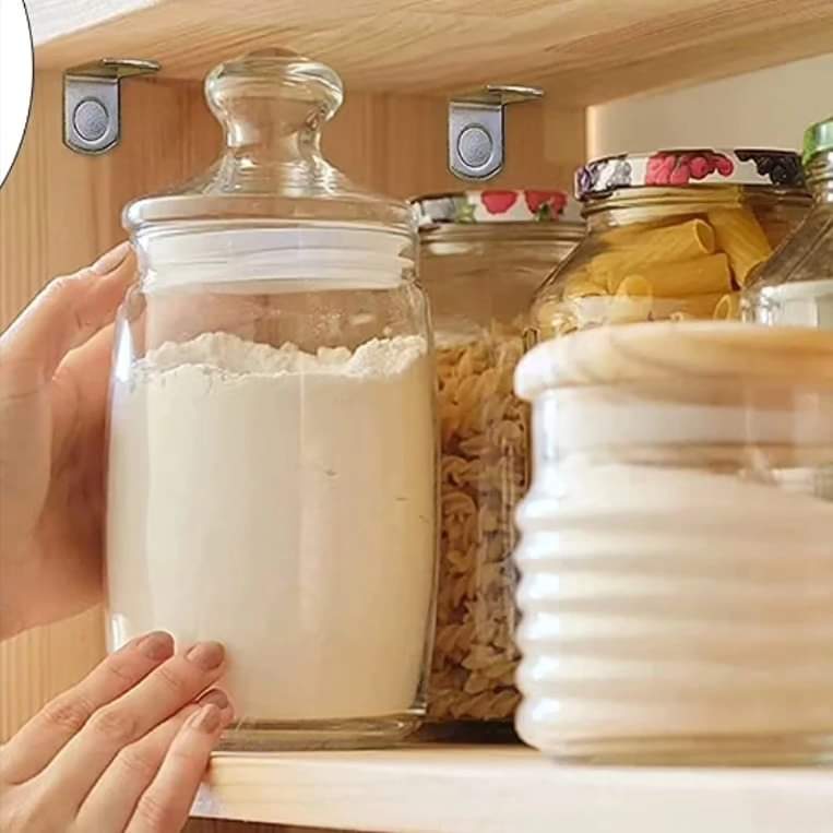 3pcs Glass Pop Jars