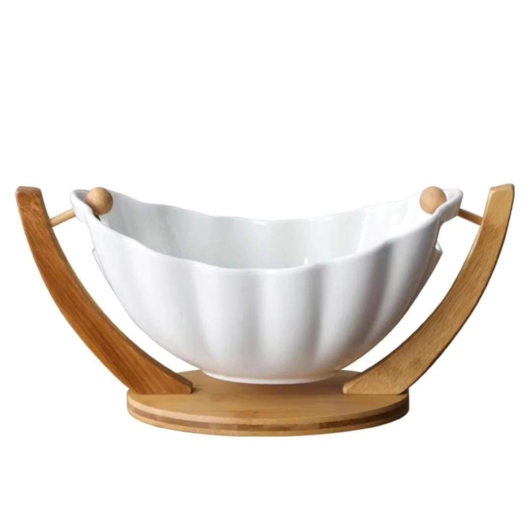 Swinging/hanging fruit basket