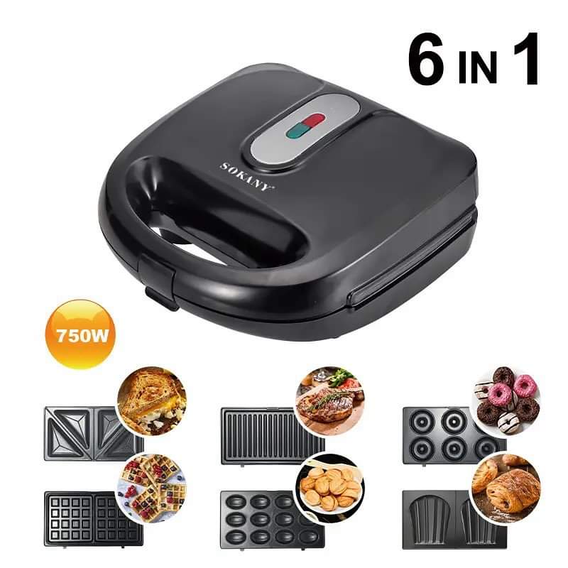 6 in 1 Sandwich Maker Set