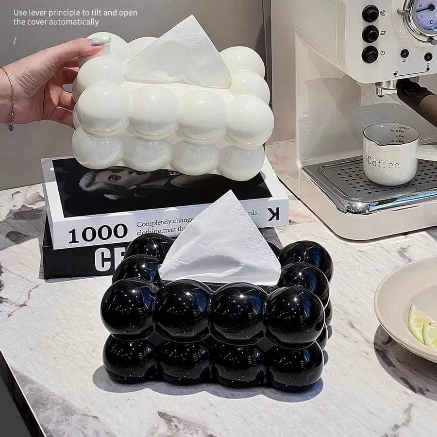 Bubble Tissue Box