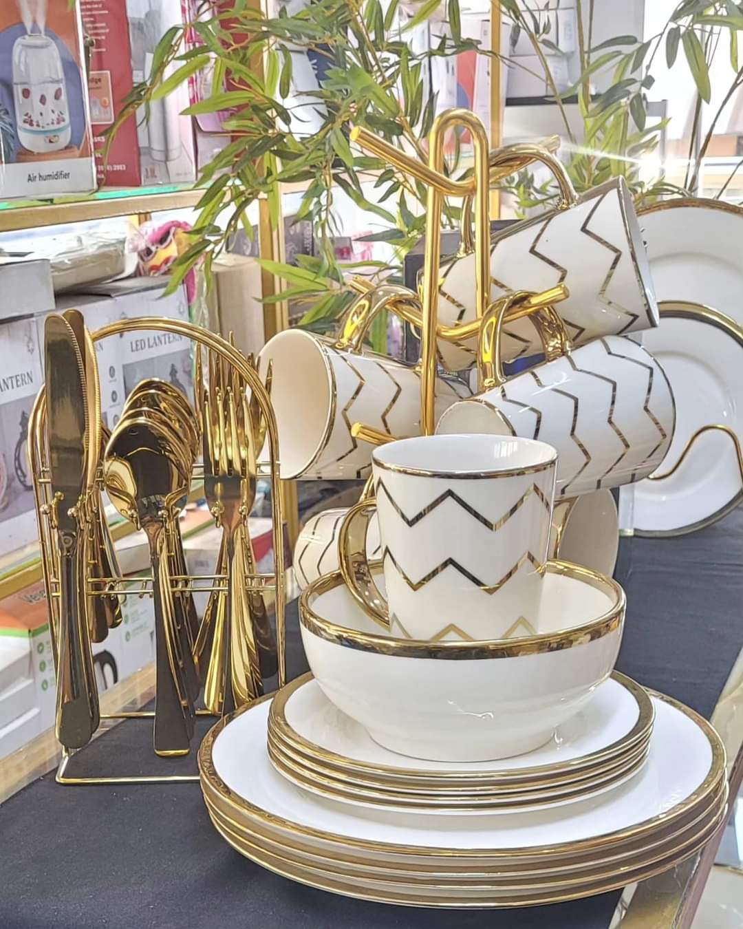 48pc ceramic dinner set