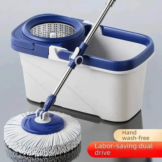Bucket washer spin cleaning mop