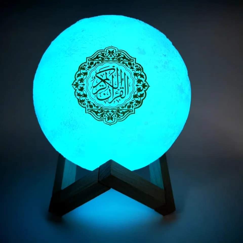 Title Moonlight Touch Lamp Quran Speaker with Bluetooth & Remote Control