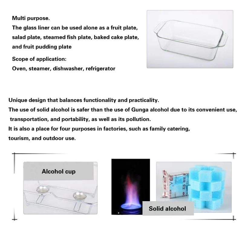 3pc Chaffing dish