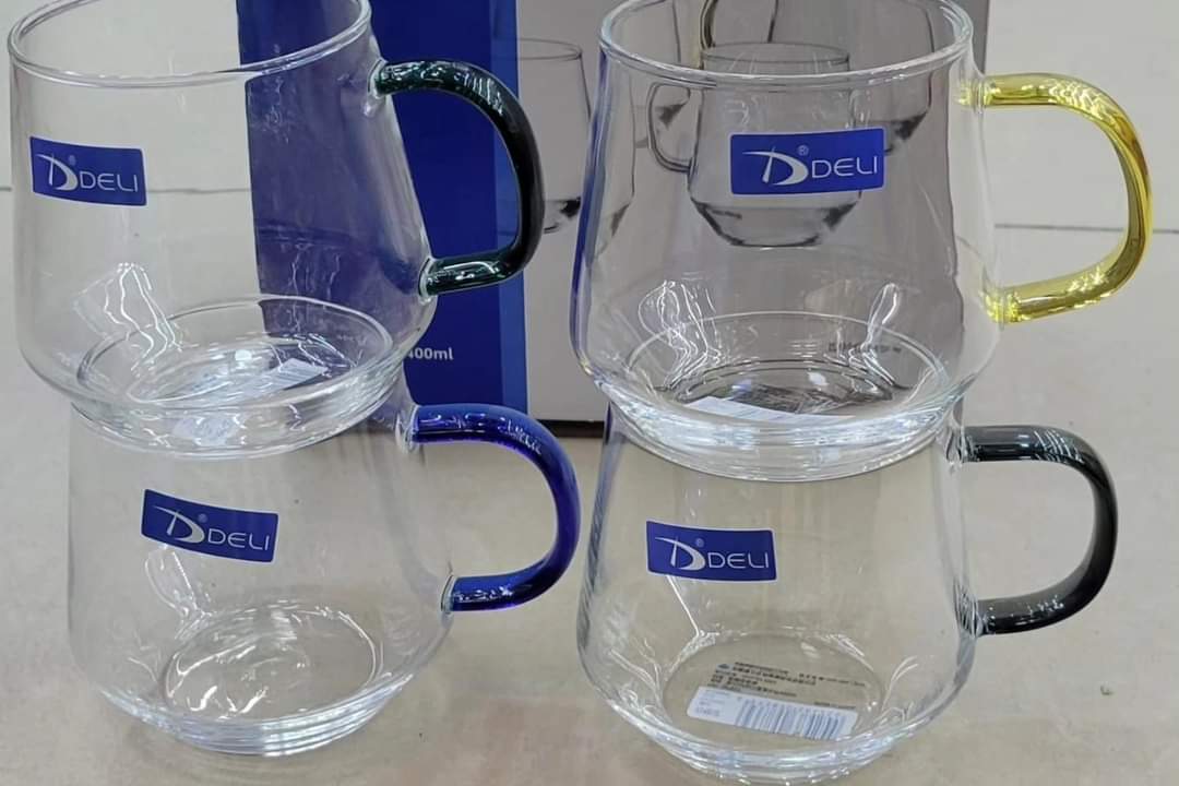 4pcs glass cup