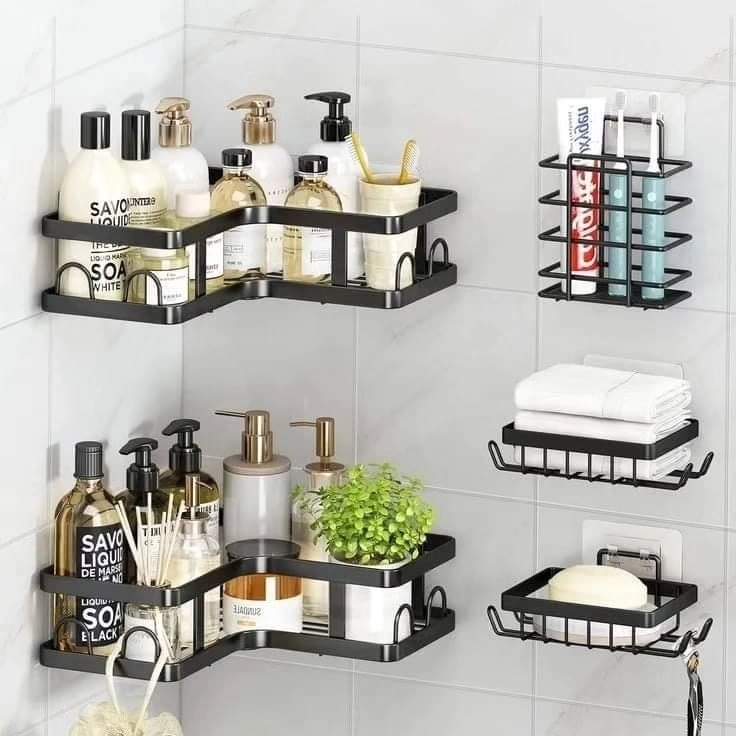 5pcs set bathroom organizer