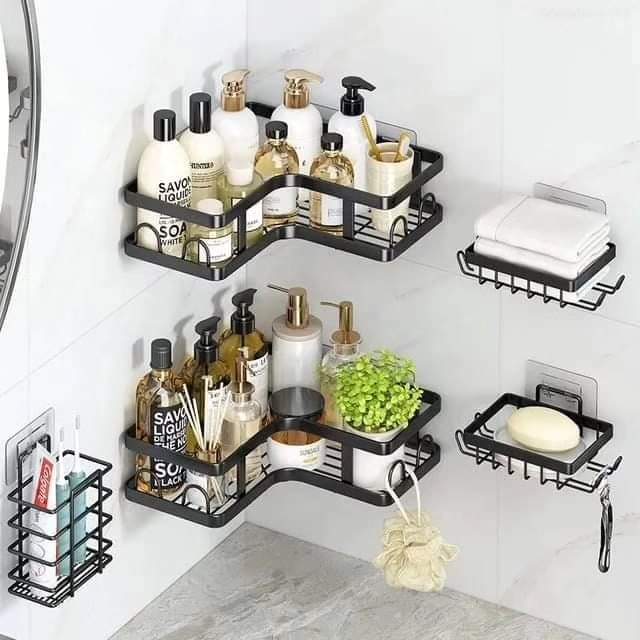 5pcs set bathroom organizer