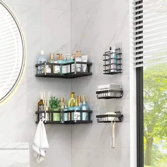 5pcs set bathroom organizer