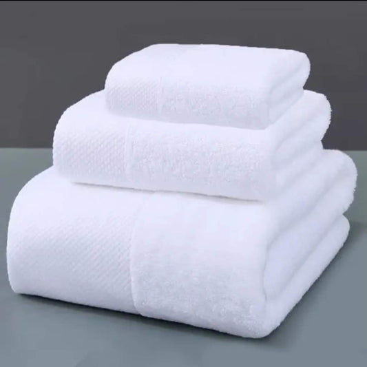 3Pcs cotton bath towel