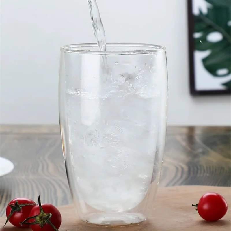 Double Wall Glass Cup.