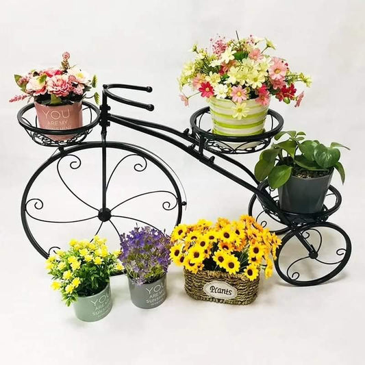 Tricycle flower stand