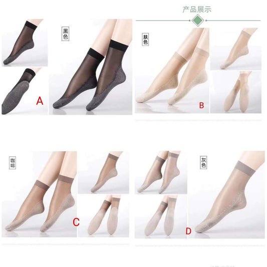 Ankle stockings - pair