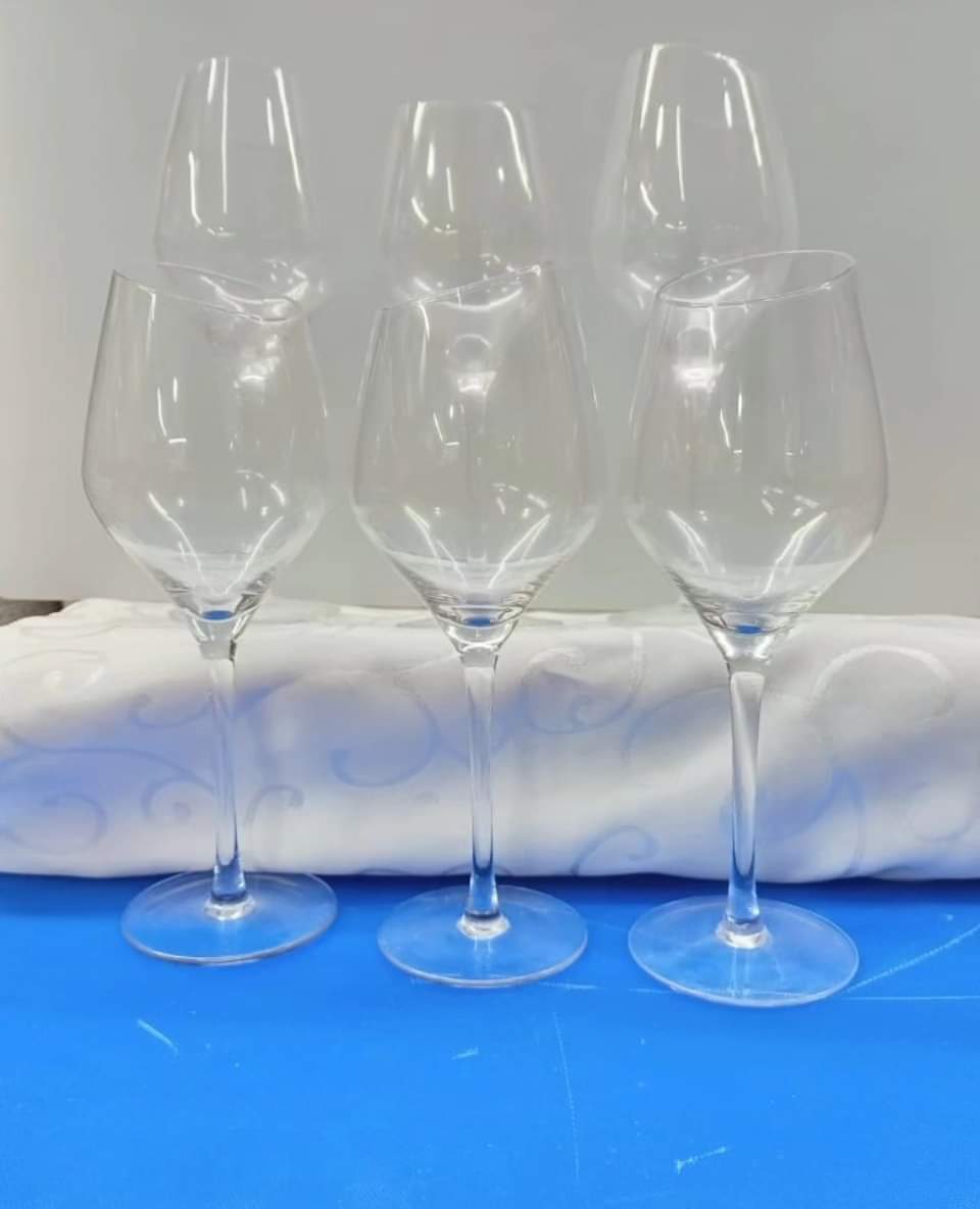 Classy wine goblets