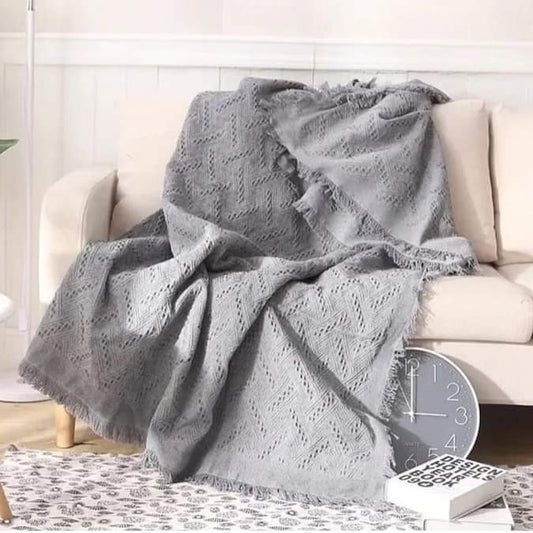 Soft luxury knitted sofa