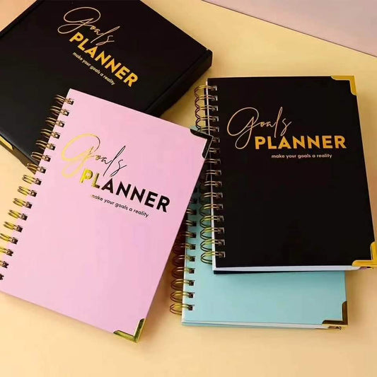 Weekly goals setting planner