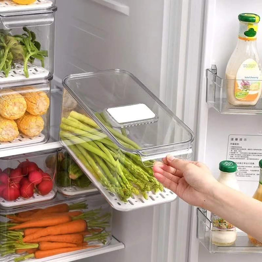 4L stackable fridge container