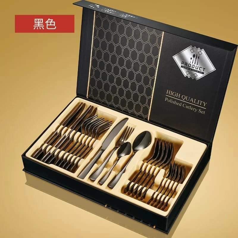 24pc Cutlery set
