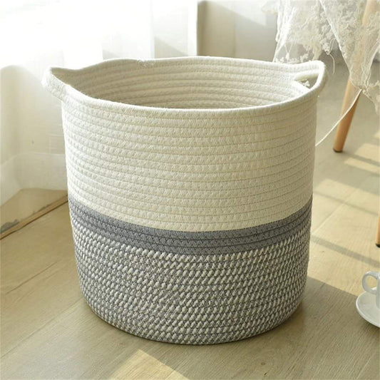 Cotton rope basket