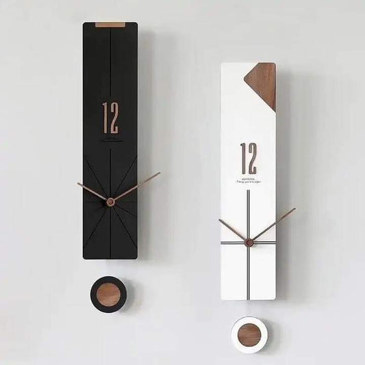 Simple art wall clock
