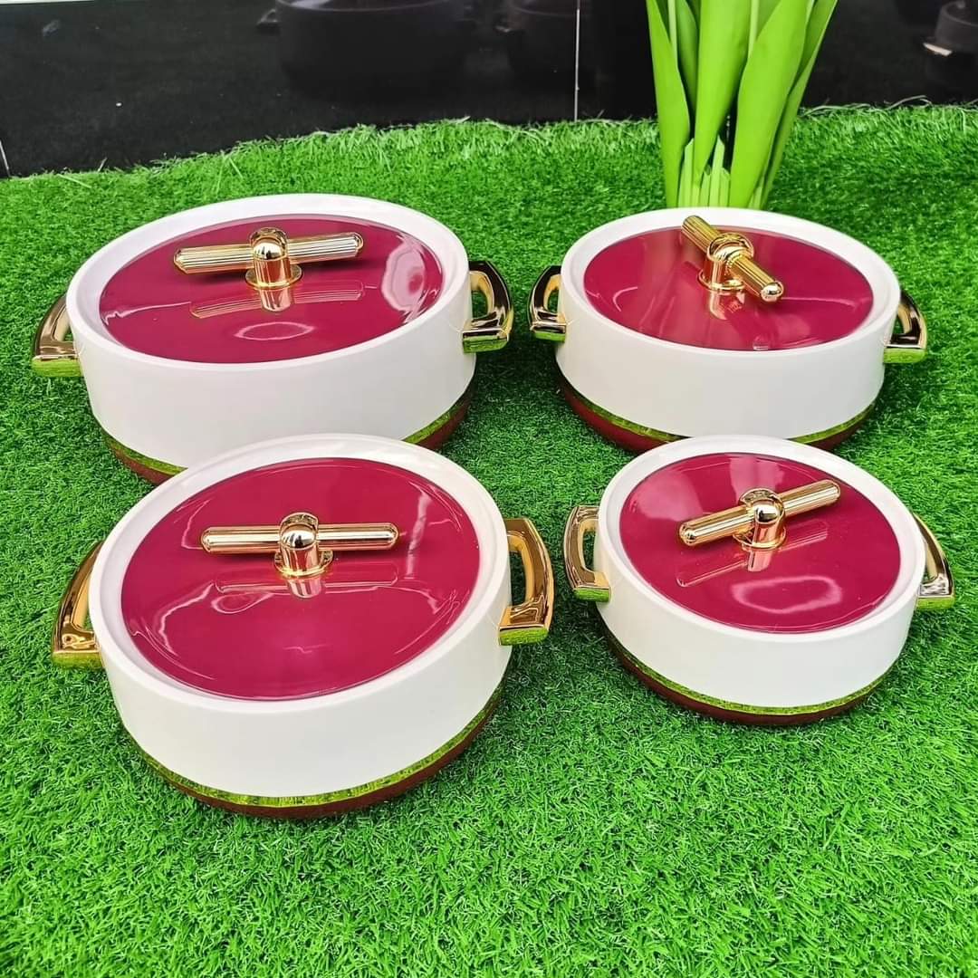 4pcs Insulated Hotpot