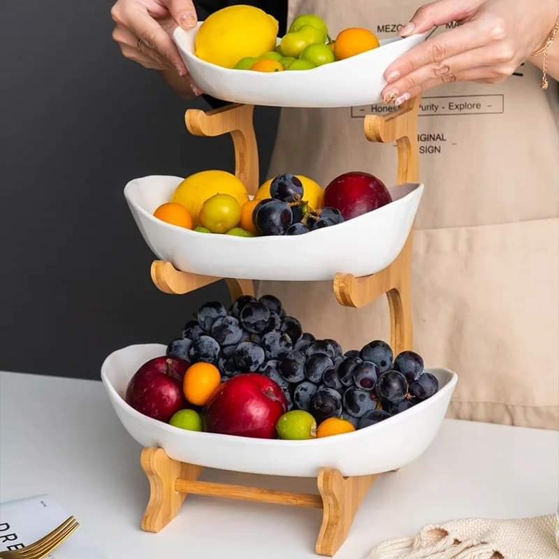 Ceramic fruit holder